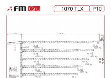 Gru a torre - rotazione alta FM-Gru 1070 TLX P10