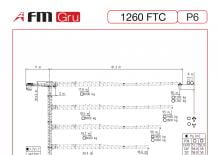 Gru a torre - rotazione alta FM-Gru 1260 FTC P6