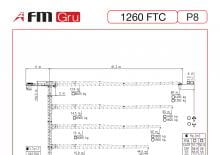 Gru a torre - rotazione alta FM-Gru 1260 FTC P8