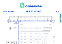 Gru a torre - rotazione alta Comansa 5LC4010