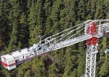 Gru a torre - rotazione alta Jaso J800.48