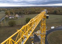 Gru a torre - rotazione alta Potain MDT 809 M25
