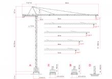 Gru a torre - rotazione alta Raimondi MR108