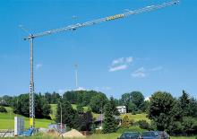 Gru a torre - rotazione bassa Condecta E 4515