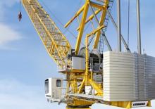 Gru a torre a braccio impennabile Liebherr 710 HC-L 32/64 Litronic