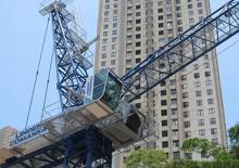 Gru a torre a braccio impennabile Comansa LCL 190