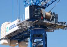 Gru a torre a braccio impennabile Comansa LCL 700