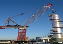 Gru a torre a braccio impennabile Favelle Favco M760D