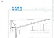 Gru a torre a braccio impennabile Yongmao STL600