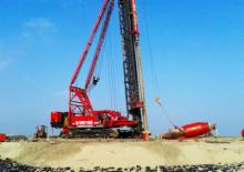Gru cingolate - braccio a traliccio Hitachi CX 1100