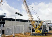 Gru cingolate - braccio a traliccio Liebherr LR 1130.1 