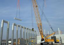 Gru cingolate - braccio a traliccio Liebherr LR 1200.1