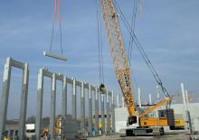 Gru cingolate - braccio a traliccio Liebherr LR 1200.1 