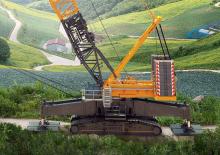 Gru cingolate - braccio a traliccio Liebherr LR 1700-1.0W