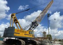 Gru cingolate - braccio a traliccio Hitachi Sumitomo SCX 900-2