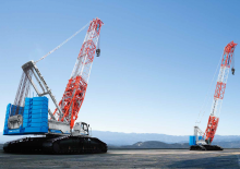 Gru cingolate - braccio a traliccio Hitachi Sumitomo SCX3500-3