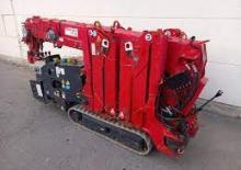 Gru cingolate - braccio telescopico UNIC B-350.1