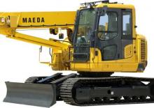 Gru cingolate - braccio telescopico Maeda LC 1385