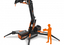 Gru cingolate - braccio telescopico BG Lift M 250