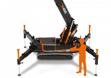 Gru cingolate - braccio telescopico BG Lift M 400