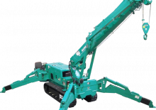 Gru cingolate - braccio telescopico Maeda MC 405 CRME-3