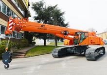 Gru cingolate - braccio telescopico Marchetti Sherpotta 55.40