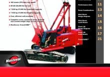 Gru cingolate - braccio a traliccio Manitowoc 111 E