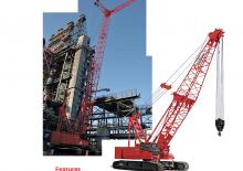 Gru cingolate - braccio a traliccio Manitowoc 12000 E