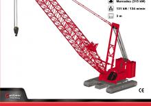 Gru cingolate - braccio a traliccio Manitowoc 15000 E