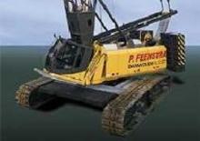 Gru cingolate - braccio a traliccio Sennebogen 4400 Star Lifter