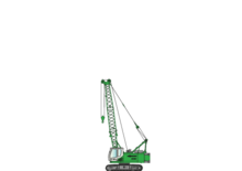 Gru cingolate - braccio a traliccio Sennebogen 630 R- HD