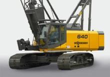Gru cingolate - braccio a traliccio Sennebogen 640 R-HD