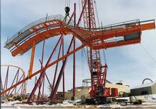 Gru cingolate - braccio a traliccio Manitowoc 777