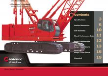 Gru cingolate - braccio a traliccio Manitowoc 8000