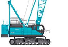 Gru cingolate - braccio a traliccio Kobelco CKE1100G