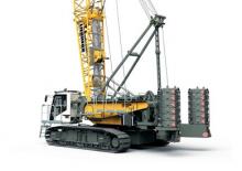 Gru cingolate - braccio a traliccio Liebherr LR 1110