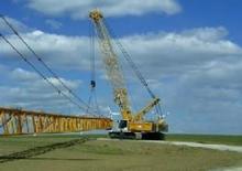 Gru cingolate - braccio a traliccio Liebherr LR 1110