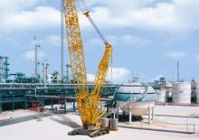 Gru cingolate - braccio a traliccio Liebherr LR 1500