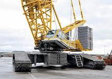 Gru cingolate - braccio a traliccio Liebherr LR 1600/2
