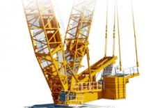Gru cingolate - braccio a traliccio Liebherr LR 1750/2