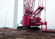 Gru cingolate - braccio a traliccio Manitowoc MLC650