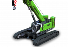 Gru cingolate - braccio telescopico Sennebogen 6133 E