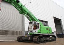 Gru cingolate - braccio telescopico Sennebogen 653 R