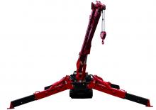 Gru cingolate - braccio telescopico UNIC B-506-5.1