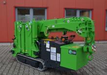 Gru cingolate - braccio telescopico UNIC Eco BRK 350