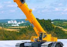Gru cingolate - braccio telescopico Liebherr LTR 1220