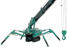 Gru cingolate - braccio telescopico Maeda MC 174 CRM *