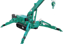 Gru cingolate - braccio telescopico Maeda MC 305 CRME-2