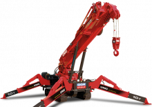 Gru cingolate - braccio telescopico UNIC URW-1006