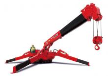 Gru cingolate - braccio telescopico UNIC URW-506